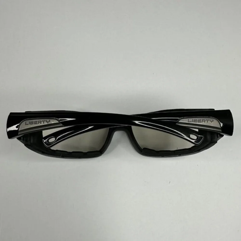 Liberty Sport Rider #203 Kids Black Athletic Sports Goggles Eyewear with Case